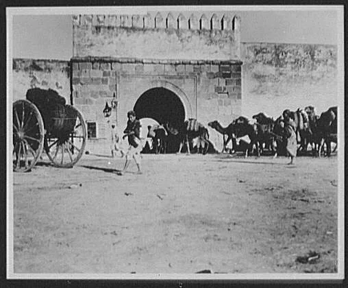 Tunis - Bab el-allouch, the Susa Gate, Tunis, Tunisia, 1894