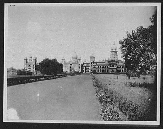 Madras - the high courts, India, Madras, 1895
