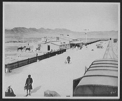 Gulistan Station on the Great Military Railway, Pakistan, Gulistan, 1895