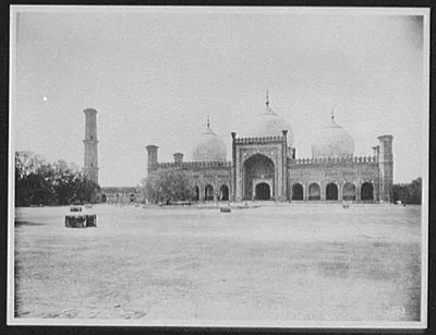 Lahore - Jumma Musjid or Great Mosque, Pakistan, Lahore, 1895