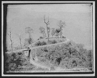 The Choonbatty Loop on the East Bengal Railway in Himalayas, India, Himalaya Mountains, 1895