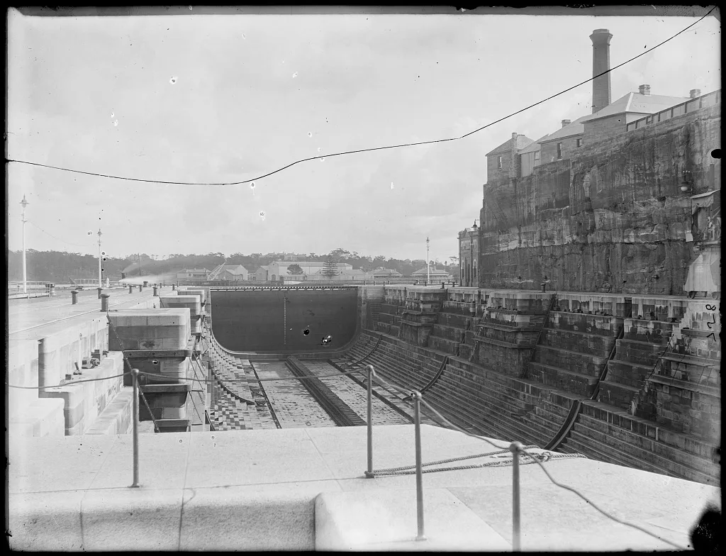 Railroad underpass and tunnel in city, New Zealand, 1895