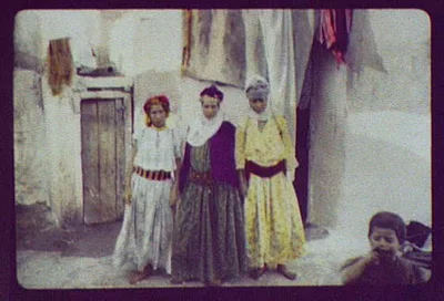 North Africa (?) three women standing, North Africa, Africa, North, 1894