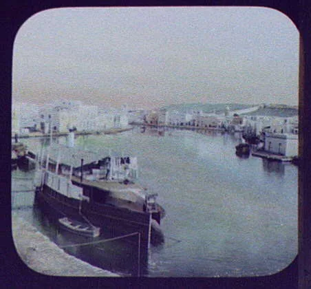 Bizerta - basin, or the inner harbor, of the old city of Biserta, Bizerta, Tunisia, 1894