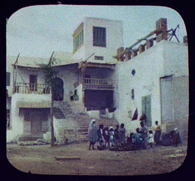 Tunis - a view in Sidi-bou-Said, Tunis, Tunisia, 1894