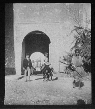 Algiers - one of the city gates, Algeria, Algiers, 1894