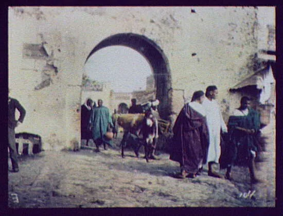 Tangier - one of the gates, Tangier, Morocco, 1894