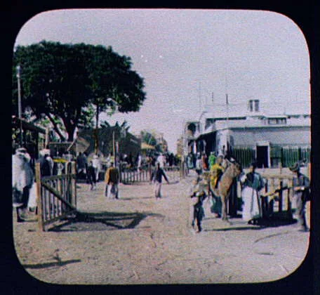 Suez - railway crossing, Suez, Egypt, 1894