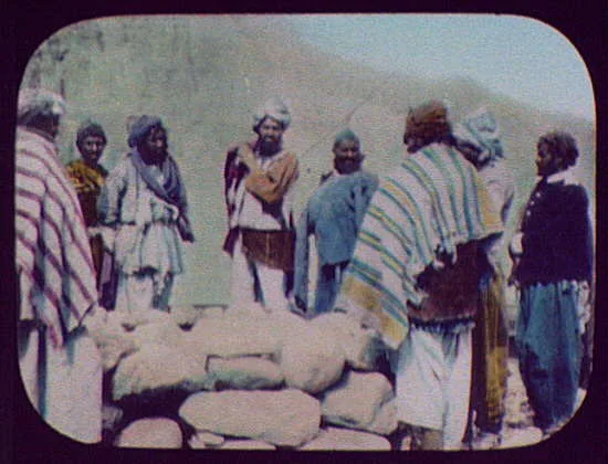 Group of Arabs around well - Sinai (?), Thailand, Egypt, 1894