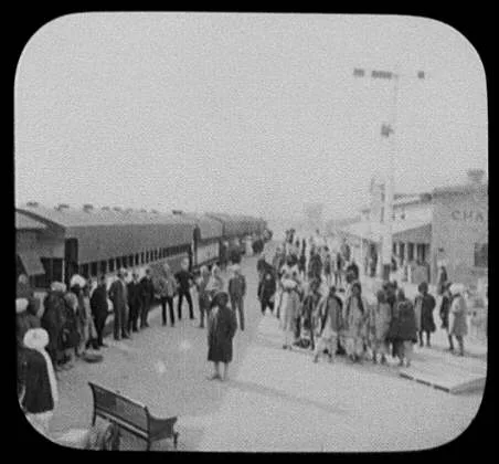 Railway station at Chaman, near Kojak Tunnel, Pakistan, 1895