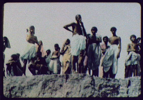 Group of natives standing, India, 1895
