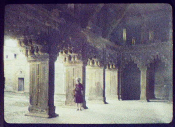 Delhi (?) - Palace of the Moguls (?) - interior, India, Delhi, 1895