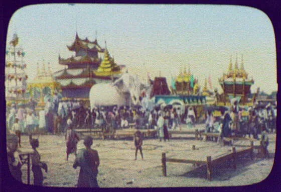 Burial ceremony of a priest near Mandalay, Burma, Mandalay, 1895