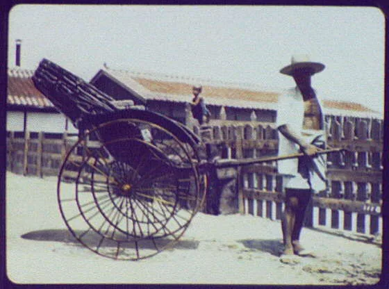 Jinricksha, China, 1895