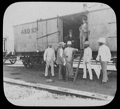 Mr. Kinder and associates, Chinese Railway, China, 1895