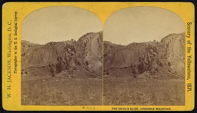 The Devil's Slide, Cinnabar Mountain, 1871