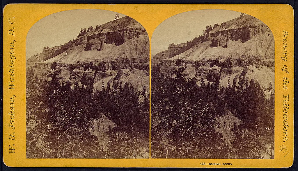 Column Rocks, 1871