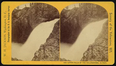 Upper Falls of the Yellowstone, 115 Feet, 1871