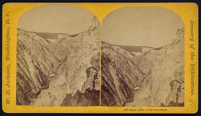 Grand Canyon of the Yellowstone, 1871