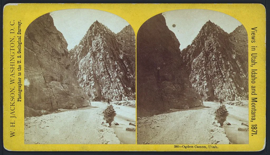 Ogden Canon, Utah, 1871
