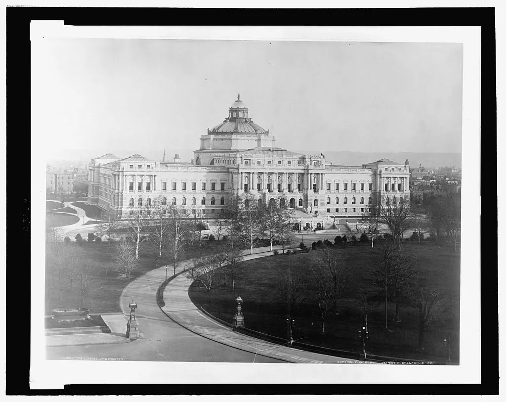 The Library of Congress, Washington D.C., 1900