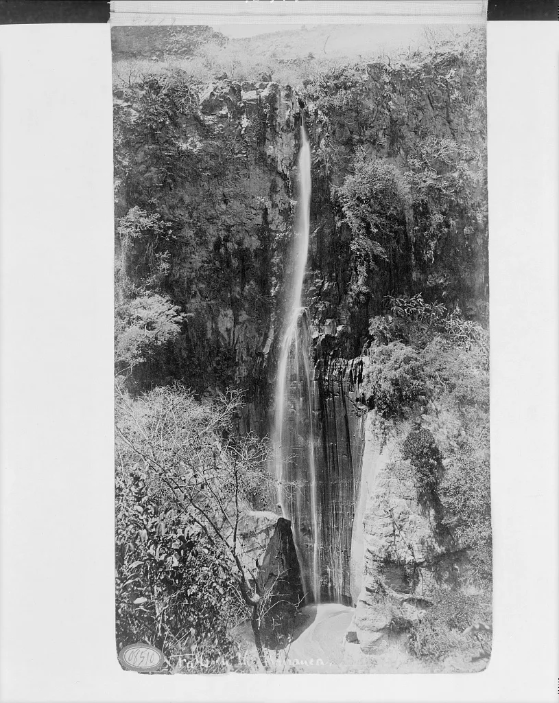 Falls in the Barranca, Mexico, 1884