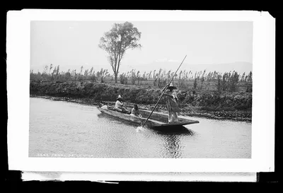 Canal de la Viga, Mexico, Viga Canal, 1880