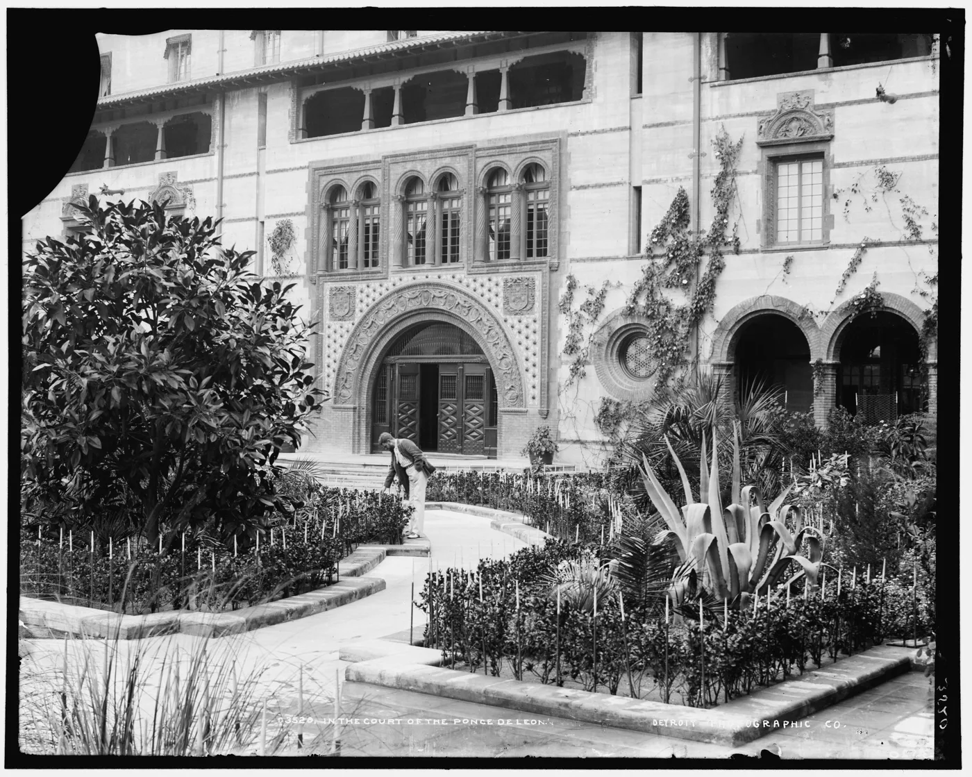 In the court of the Ponce de Leon, Florida, 1880