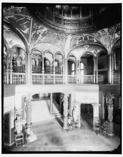 The Rotunda of the Ponce de Leon, Florida, 1880