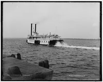 St. Augustine, Indian River, The, Florida, 1880