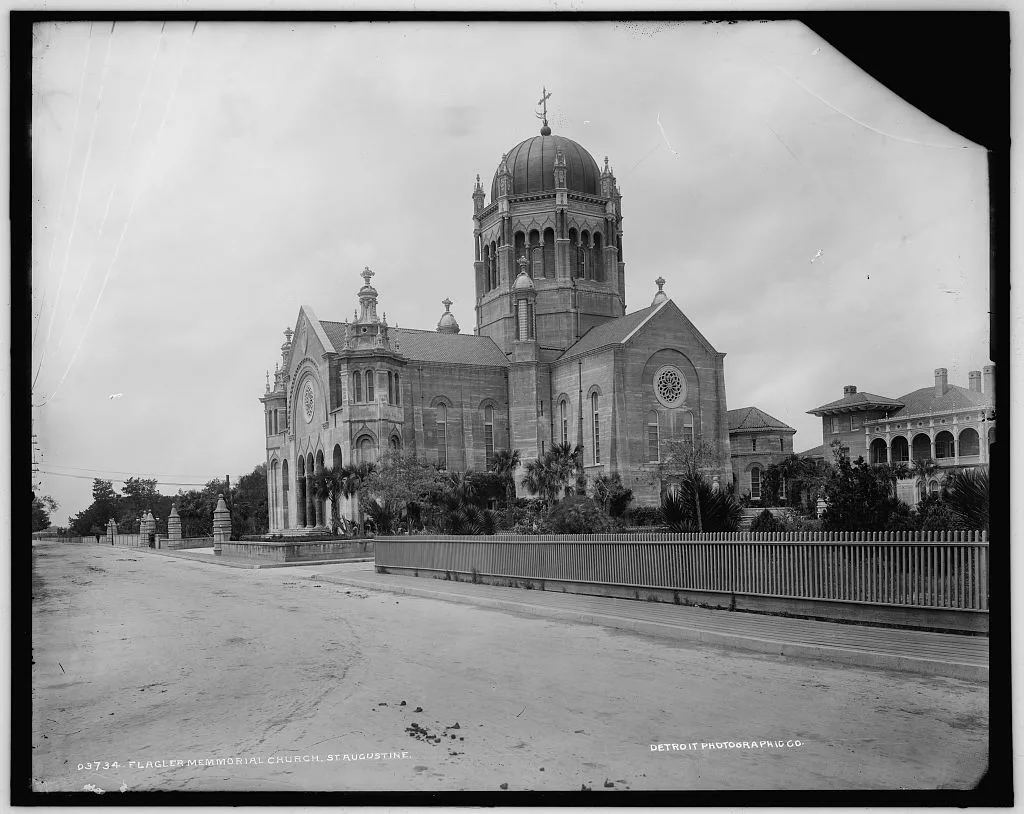 Flagler Memmorial [i.e. Memorial Presbyterian] Church, St. Augustine, Florida, 1880