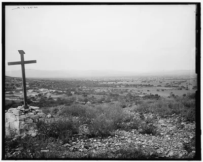 [Cerritos and the valley, north], Cerritos, Mexico, 1880