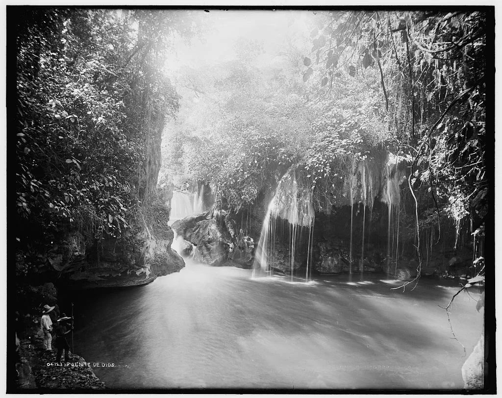 Puente de Dios, Mexico, Puente De Dios, 1880