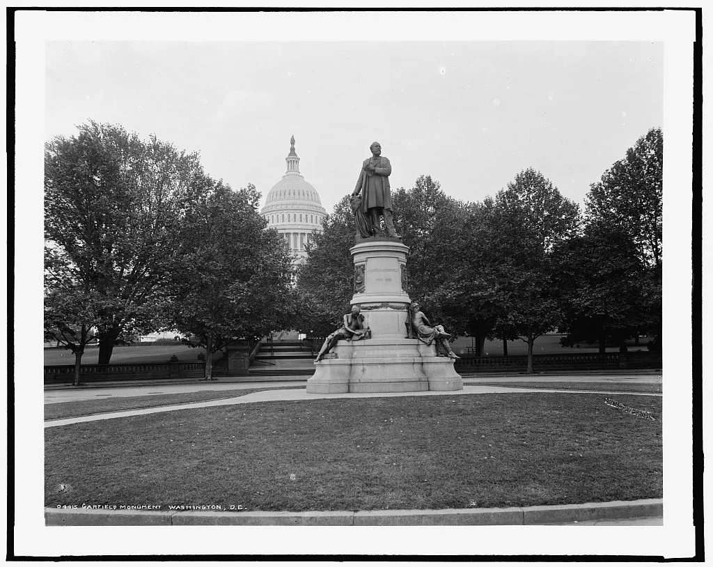 Garfield monument, Washington, D.C, District Of Columbia, 1880