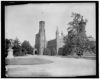 Smithsonian Institute, Washington, D.C, District Of Columbia, 1880