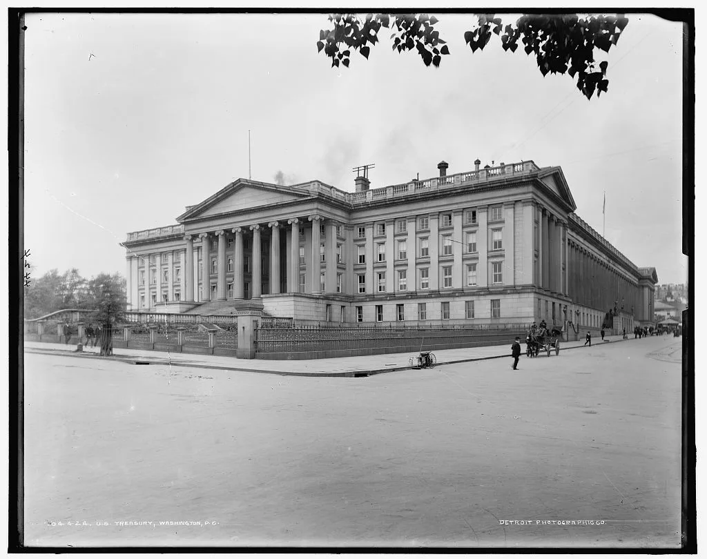 U.S. Treasury, Washington, D.C, District Of Columbia, 1880