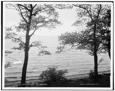 Chautauqua Lake from Long Point, New York (State), 1880