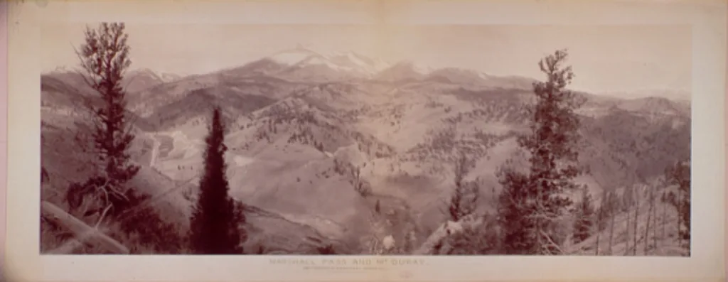 Marshall Pass and Mt. Ouray, Colorado, 1890