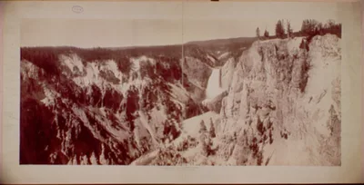 Yellowstone Falls and Canon, Wyoming, 1892
