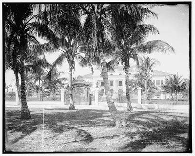 Whitehall, the residence of Mr. Flagler at Palm Beach, Florida, 1902