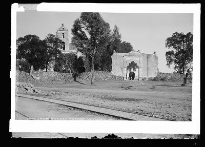 Church of San Marcos, Mexicalzingo [sic], Mexicalcingo, Mexico, 1880