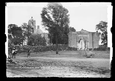 Church of San Marcos, Mexicalzingo [sic], Mexicalcingo, Mexico, 1880