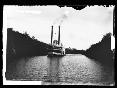 The steamboat St. Lucie, Florida, 1880