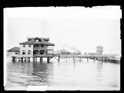 Tampa Pier, Florida, 1880