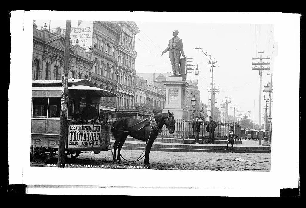 The Clay Monument, [Canal Street], New Orleans, Louisiana, 1880