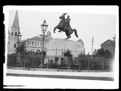 Photograph from Louisiana: The Jackson Monument