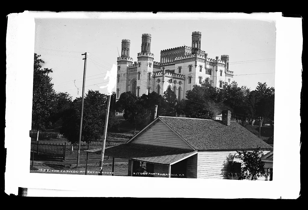 The capitol at Baton Rouge, Louisiana, 1880
