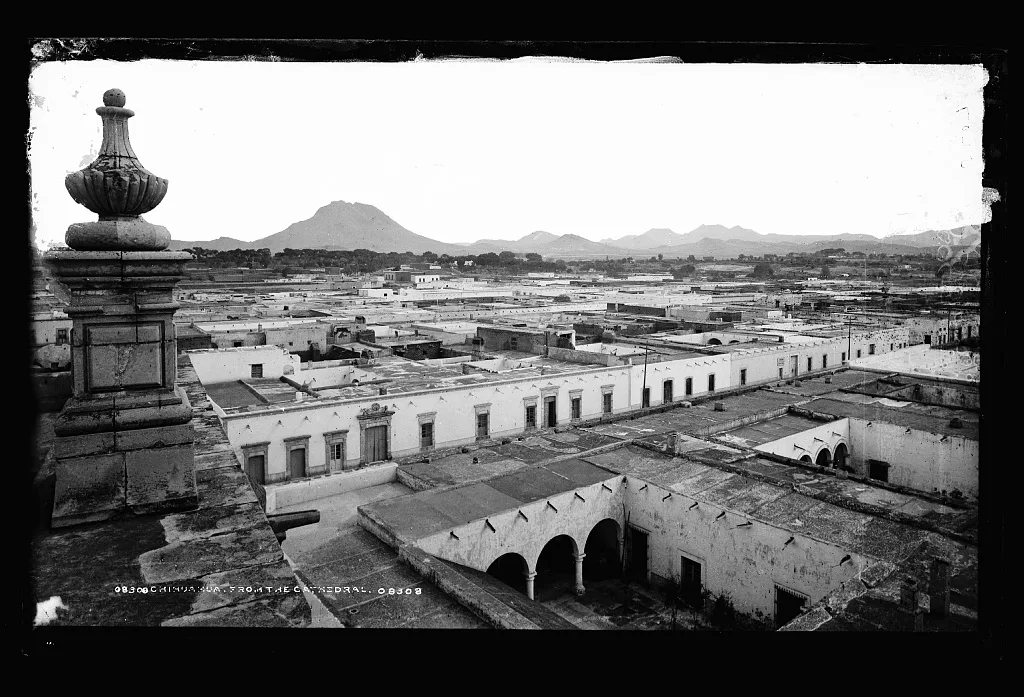 Chihuahua from the cathedral, Mexico, Chihuahua, 1880