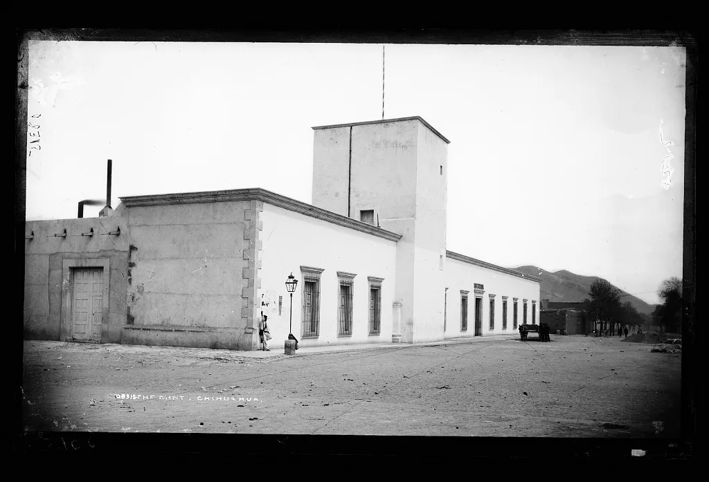 The mint, Chihuahua, Mexico, Chihuahua, 1880