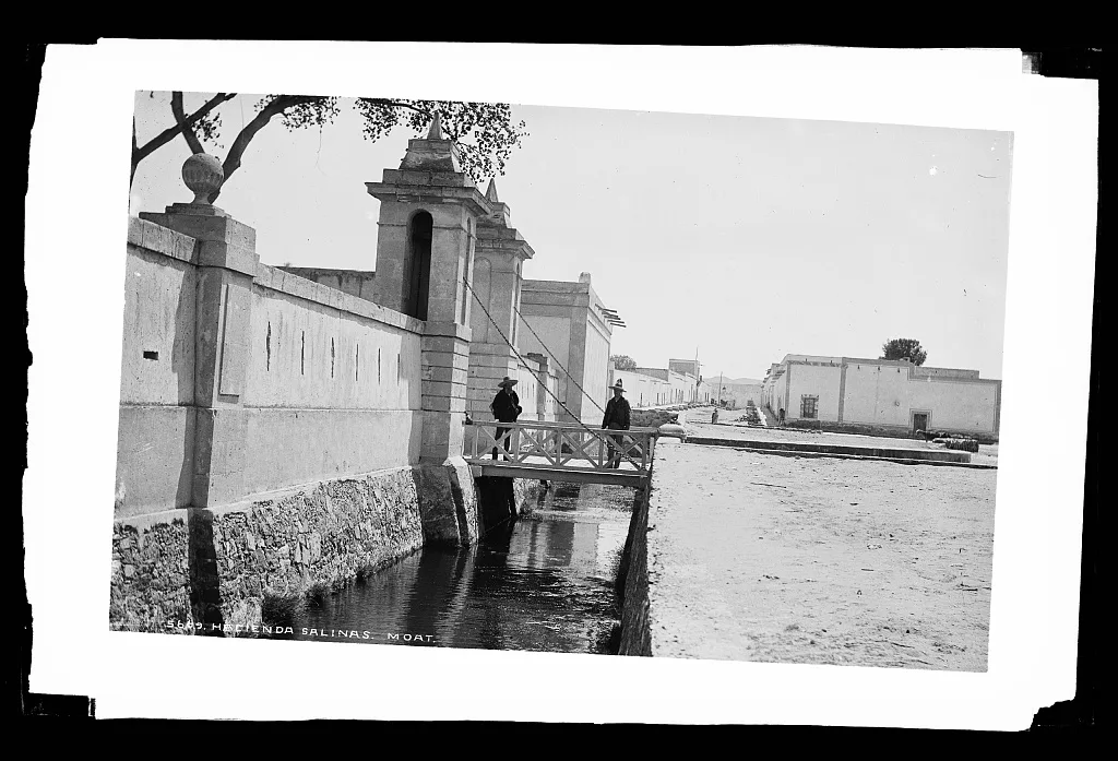Hacienda Salinas, moat, Tampico (Tamaulipas), Mexico, Tampico, Tamaulipas, 1880